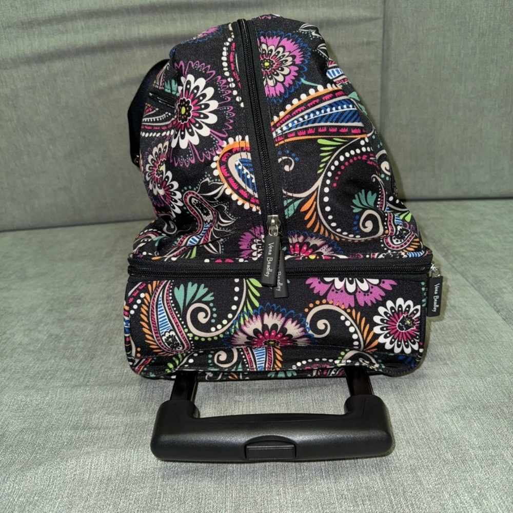 Vera Bradley Rolling Carry On Suitcase - Picture 7 of 11